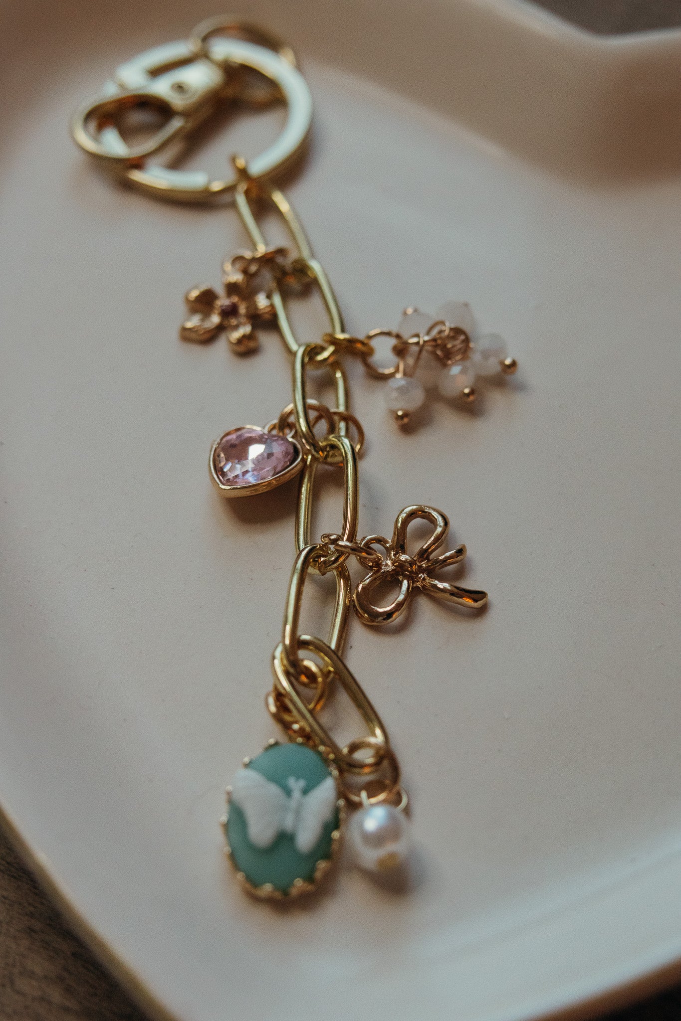 CREATE LIVE Custom Charm Keychain / Purse chain !