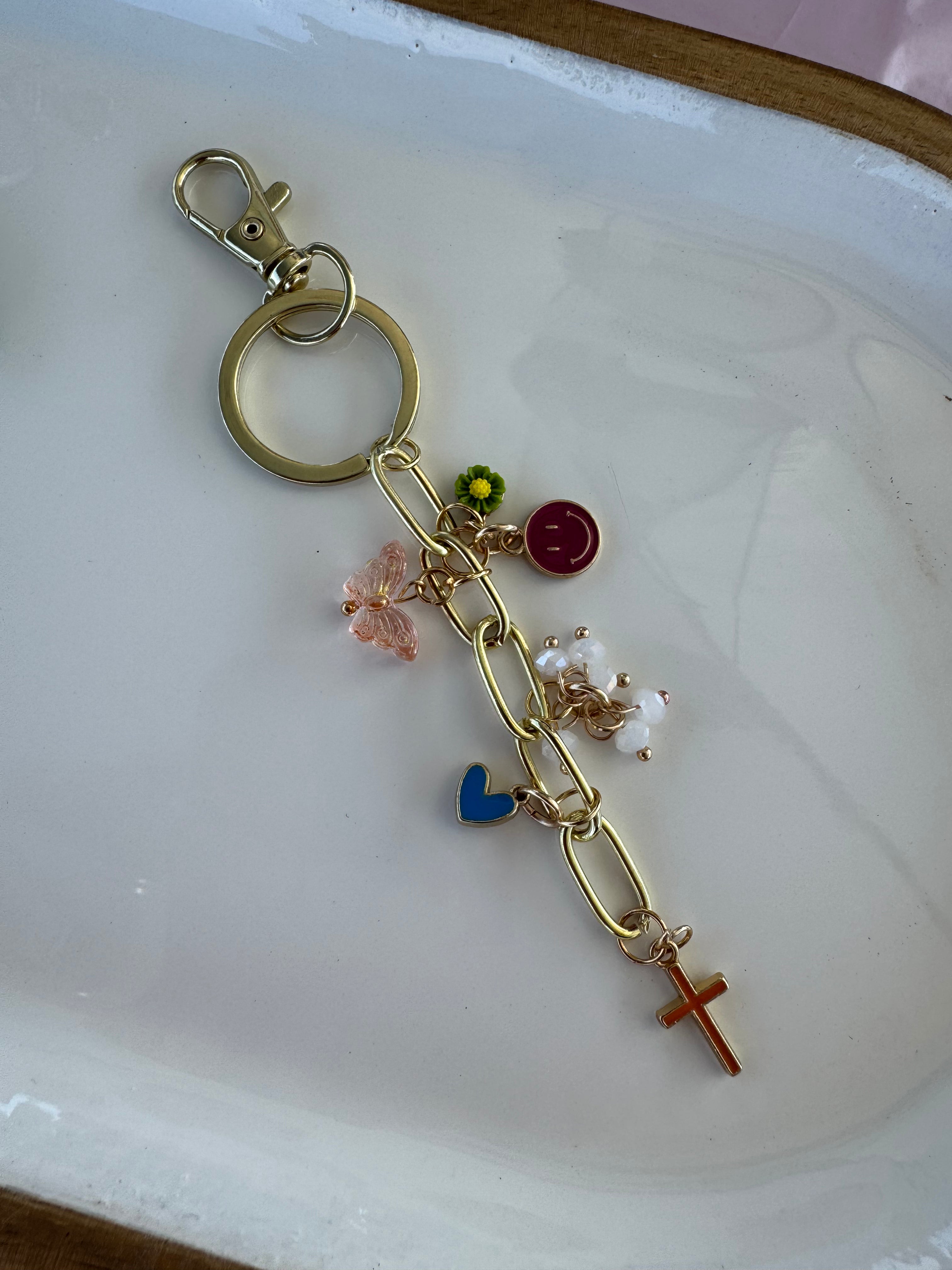 CREATE LIVE Custom Charm Keychain / Purse chain !