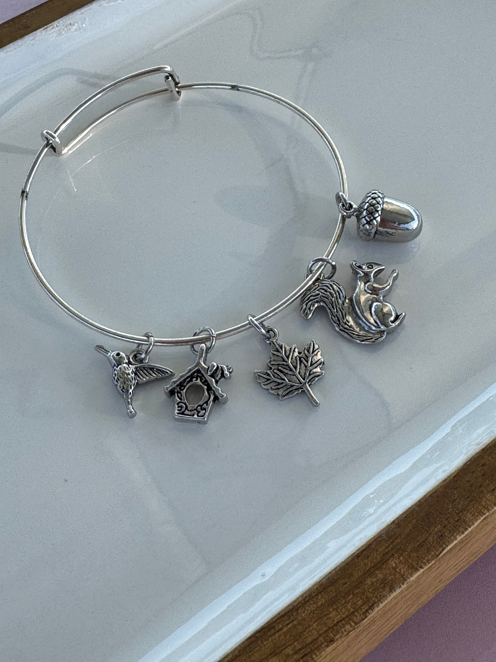 CREATE LIVE Custom Charm Bracelet - Gold or Silver... Choose Your Base!