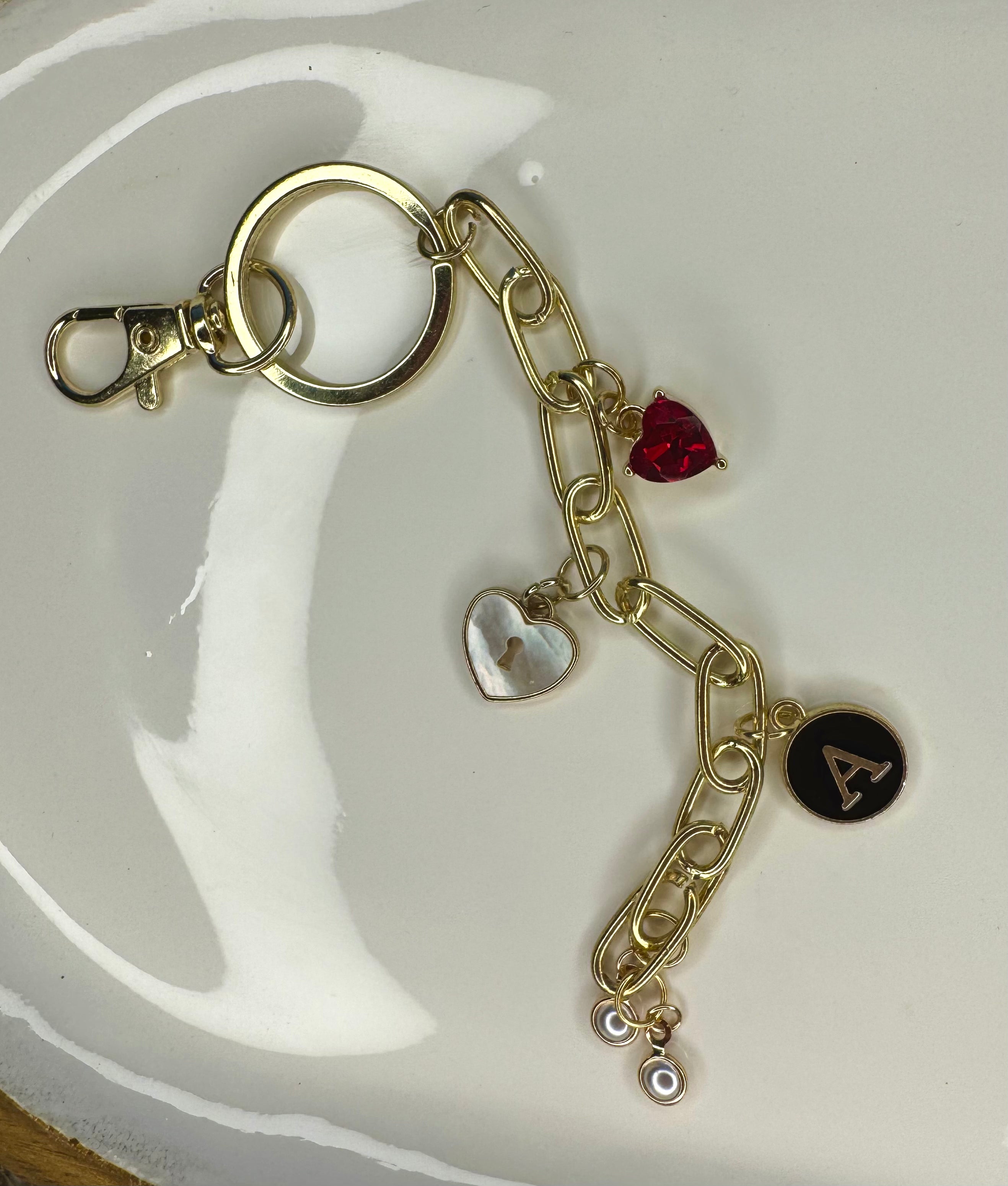 CREATE LIVE Custom Charm Keychain / Purse chain !
